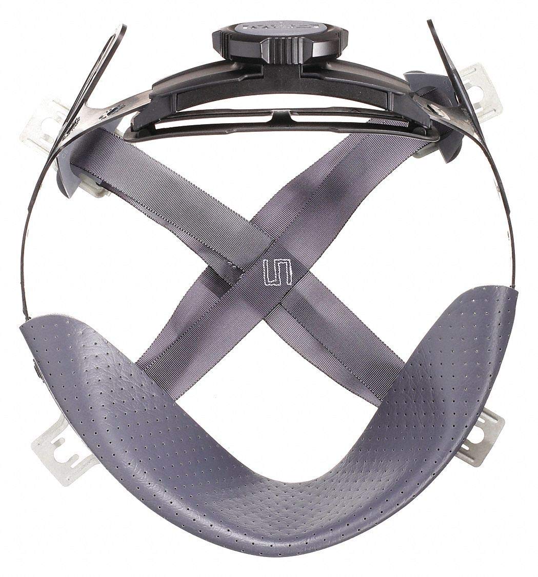 MSA Skullgard helmet attachment view with secure integration