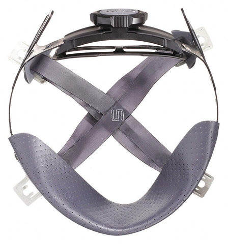 MSA Skullgard helmet attachment view with secure integration