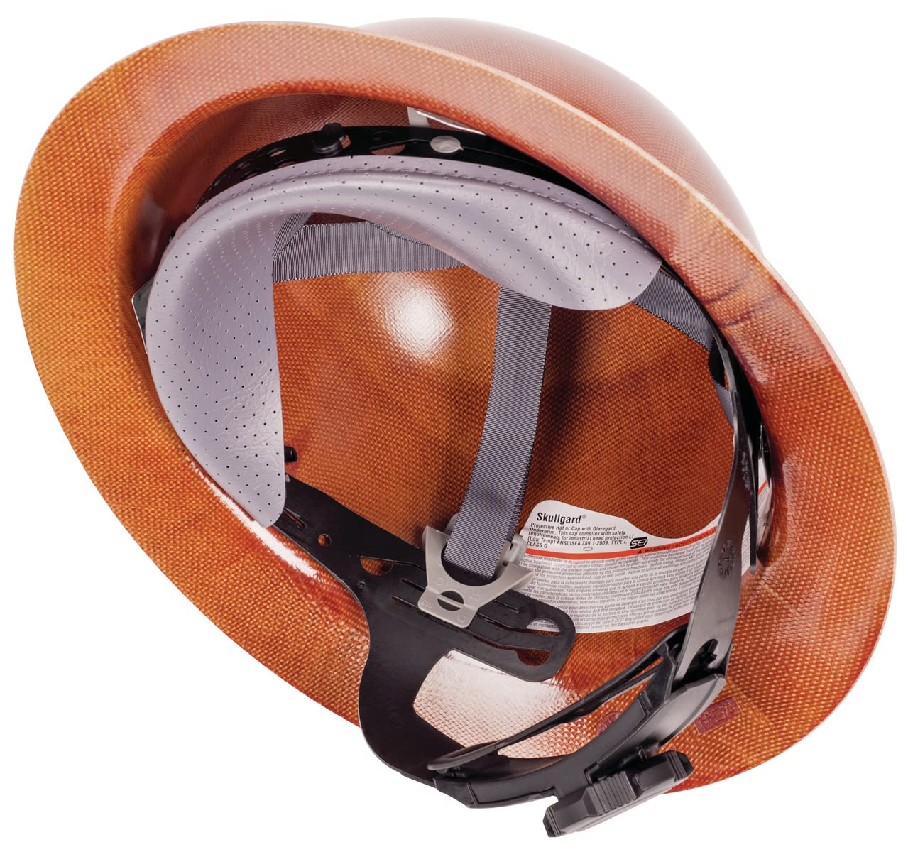MSA small-size head-fit sample illustrating suitability for compact head sizes
