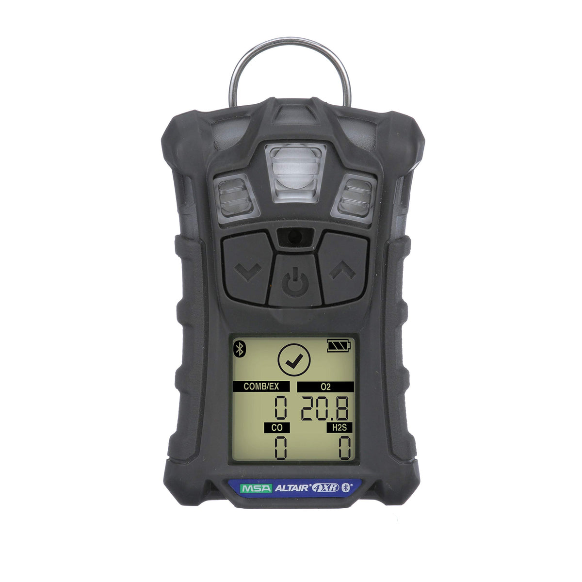 MSA Altair 4XR multigas detector front view for O2, H2S, CO monitoring