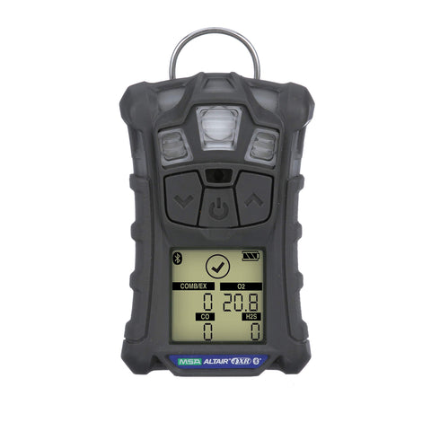 MSA Altair 4XR multigas detector front view for O2, H2S, CO monitoring