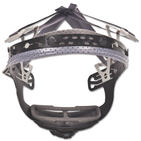 MSA Fas-Trac III suspension easy-adjustment handle for gloves.