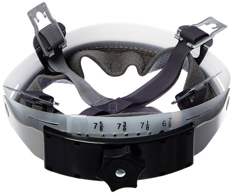 MSA hard hat suspension strap enables quick, secure attachment on busy job sites.