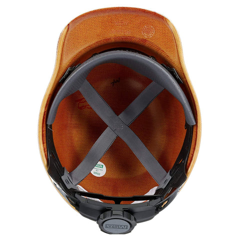 MSA Skullgard meets ANSI I, Class G safety standards on the job