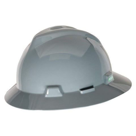 MSA V-Gard accessory-slots image shows easy compatibility with shields, shades, and lamps.