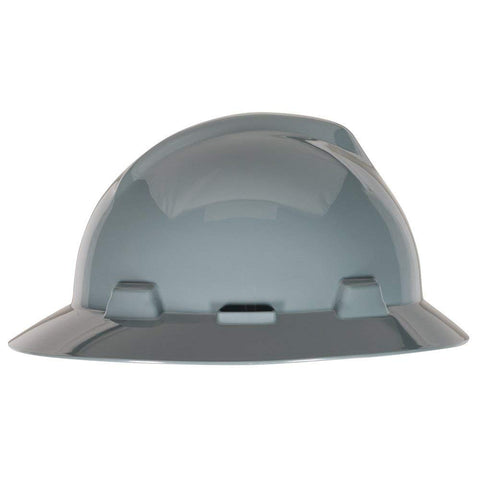 MSA V-Gard worn on a construction site illustrates practical everyday protection.