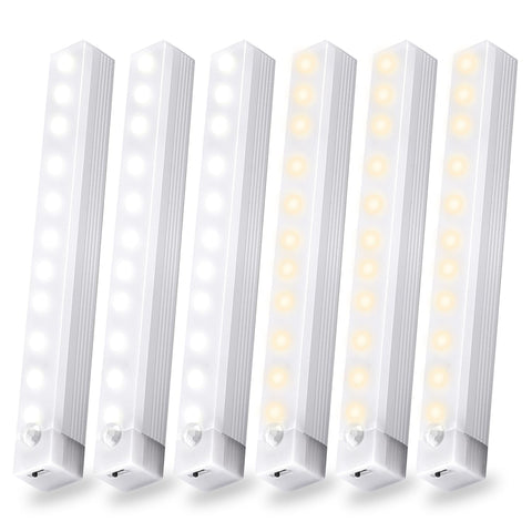 MSETGRD motion sensor under-cabinet light 8-inch front view for cabinet lighting