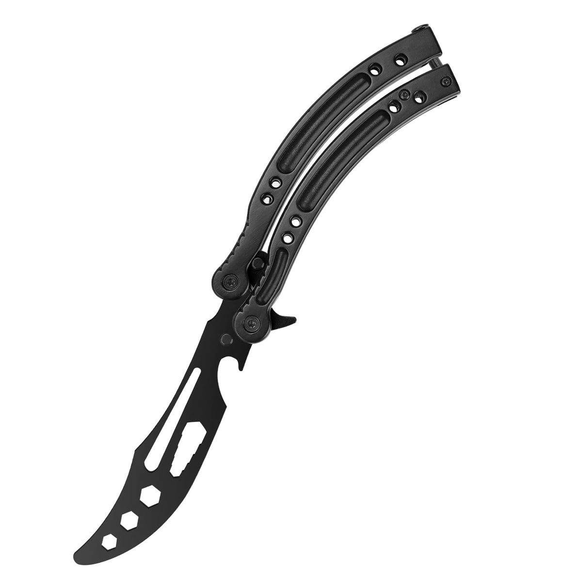 MSGumiho multifunctional bottle opener wrench tool in black for durable outdoor tasks