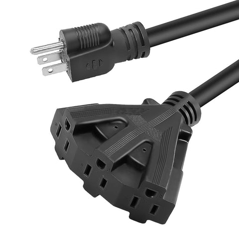 Mshyet 10ft 12/3 outdoor extension cord for reliable outdoor power.