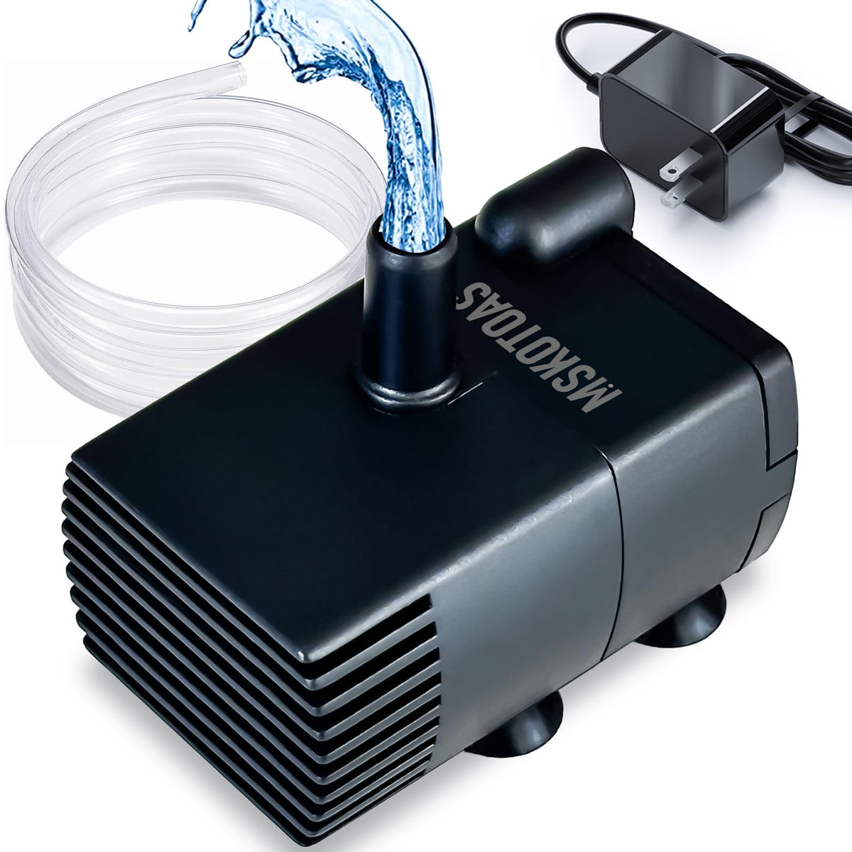 MSKOTOAS automatic sump pump with water sensor enabling auto drainage