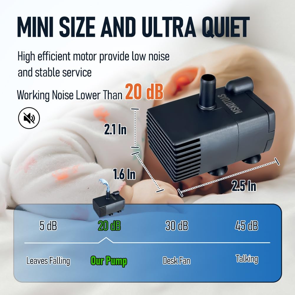 MSKOTOAS whisper-quiet operation for unobtrusive use