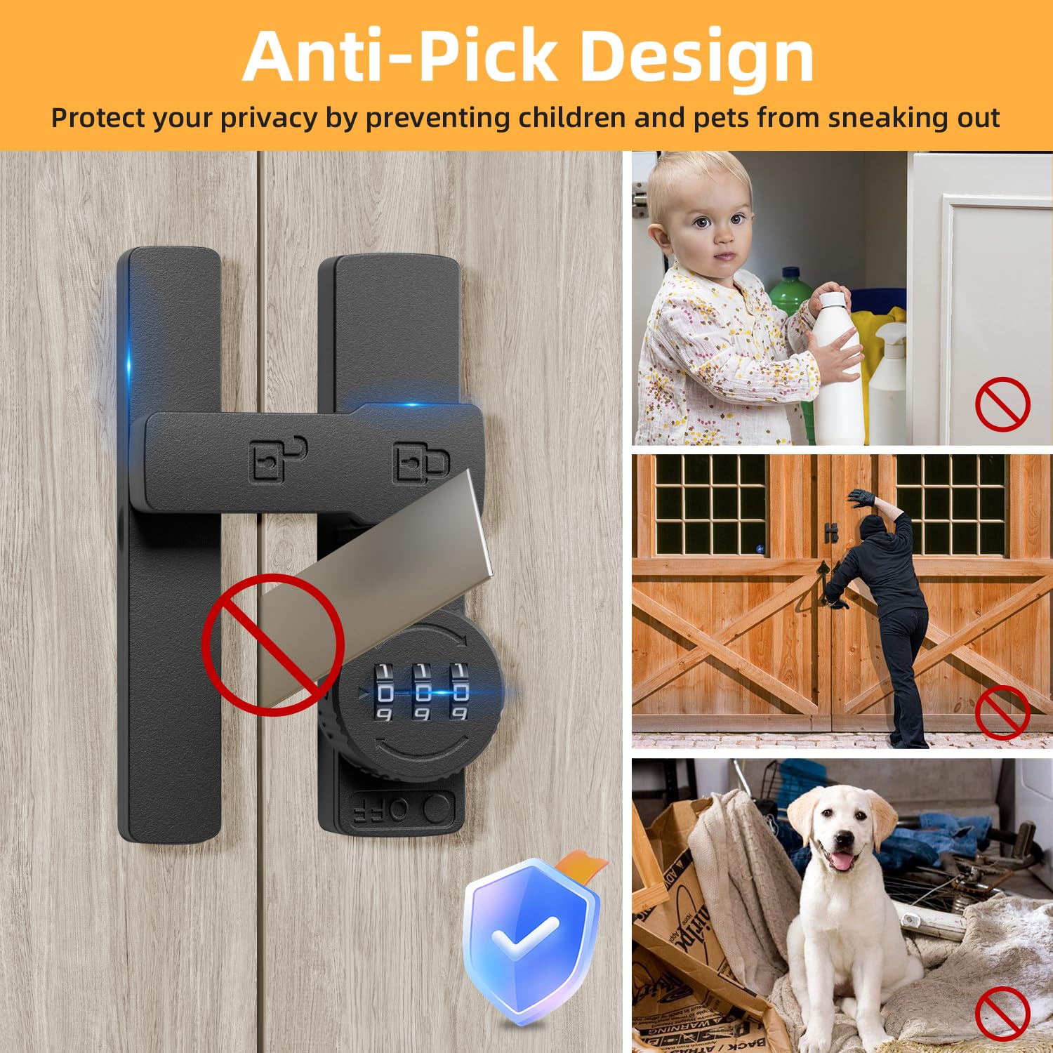 MSR X6 180-degree action enabling easy door access