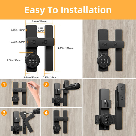 Hardware included for fast, tool-friendly MSR X6 installation