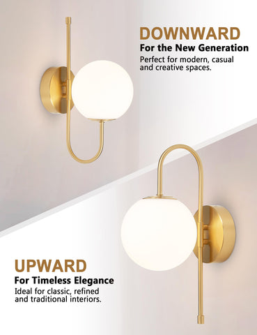 MSTETO night time ambiance with warm glow from gooseneck sconce