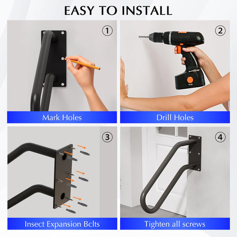 MSUMPTU dual-height U-shape design fits different hand sizes