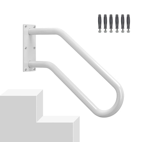 MSUMPTU handrail with U-shape for outdoor steps offers secure grip