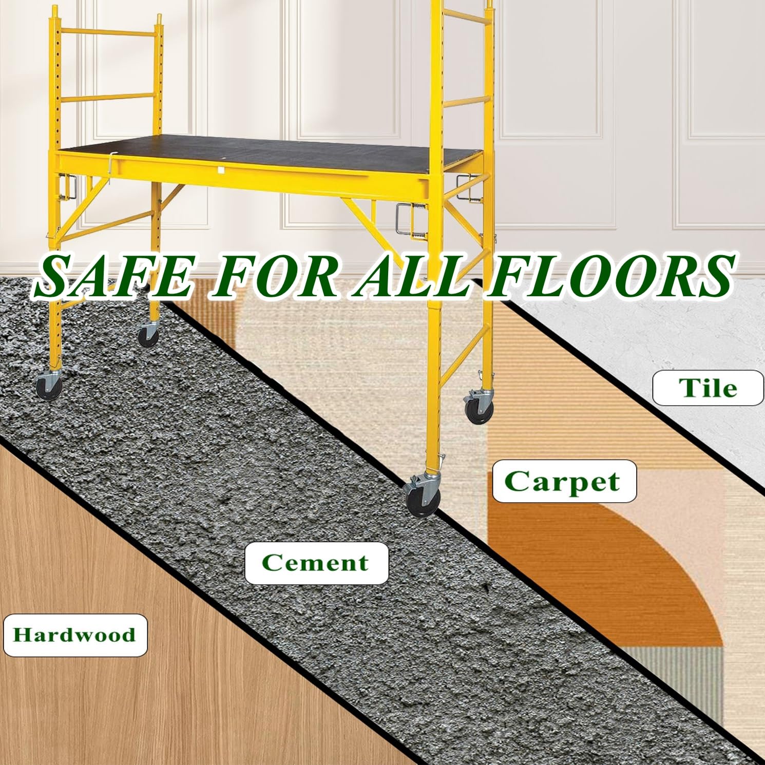 MSWY heavy-duty bracket ensures stable support and long-lasting durability.