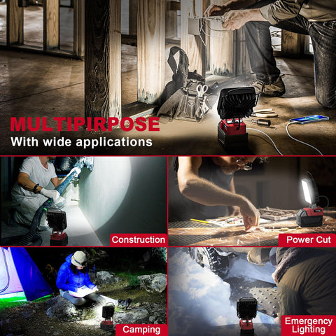 MtiolHig cordless design frees you from cords for outdoor work.