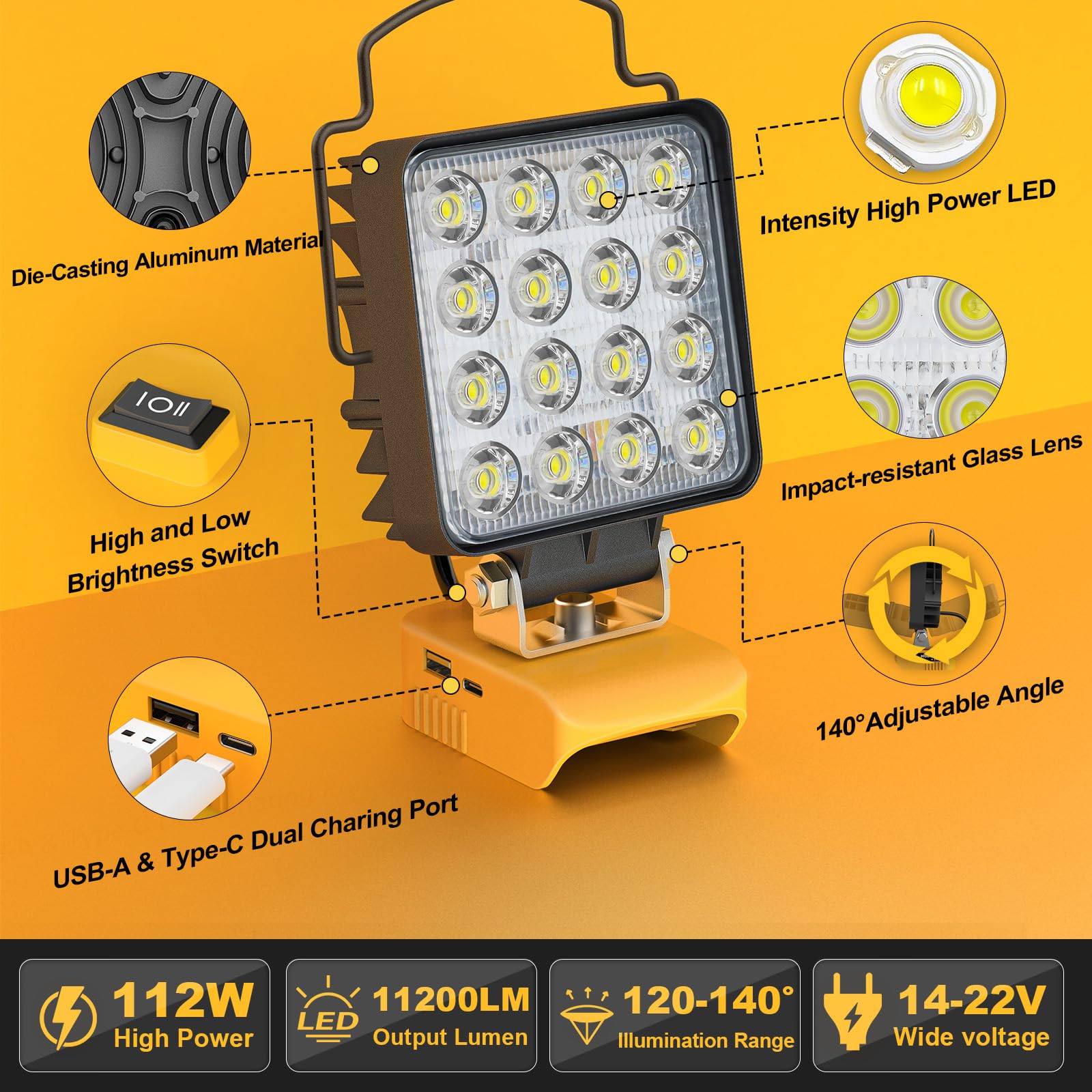 MtiolHig two-pack cordless lights provide portable brightness for garages.