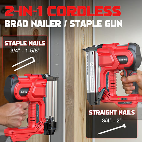 MtiolHig 2in-1 nail gun and staple gun for versatile projects.