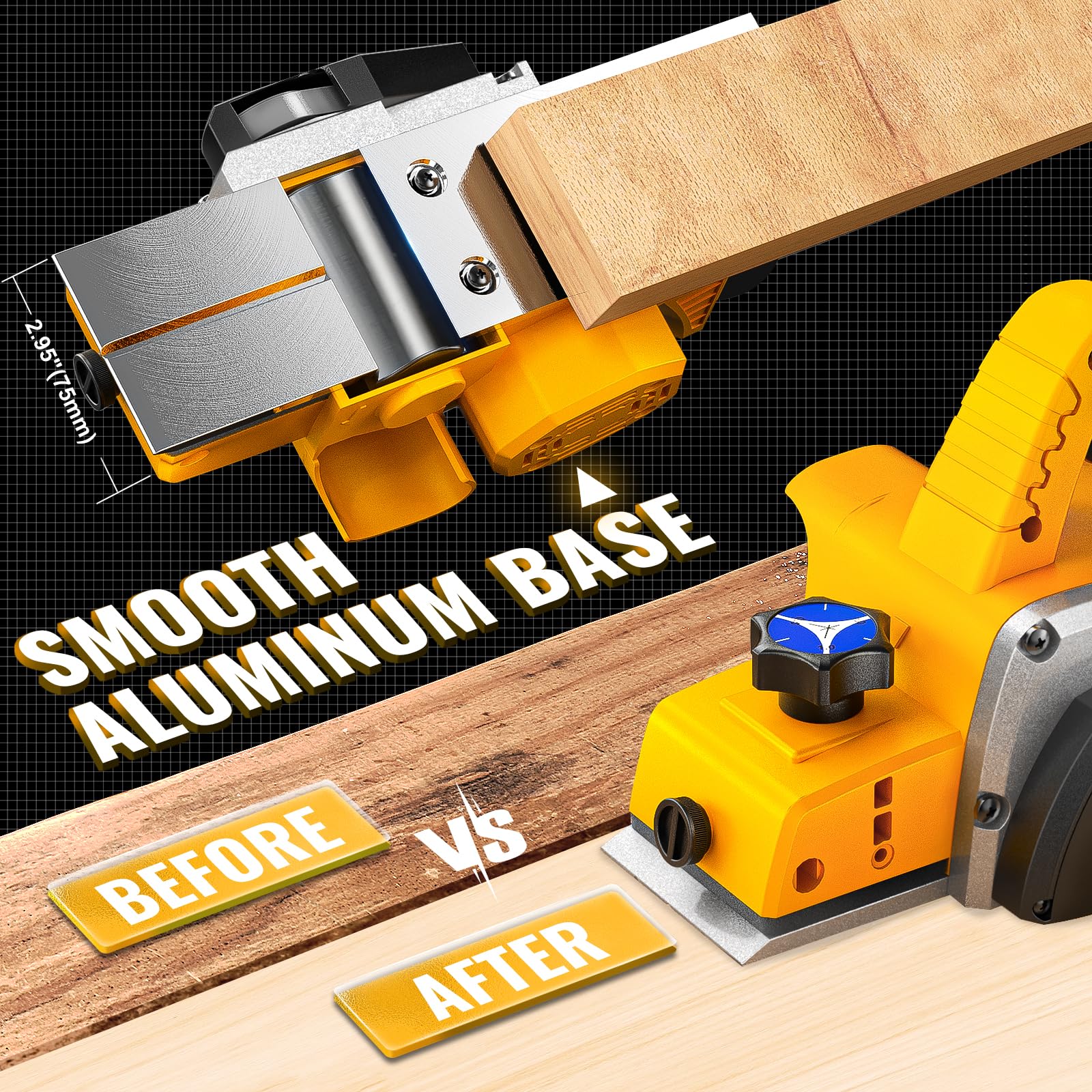 MtiolHig safety switch ensuring controlled starts during use.