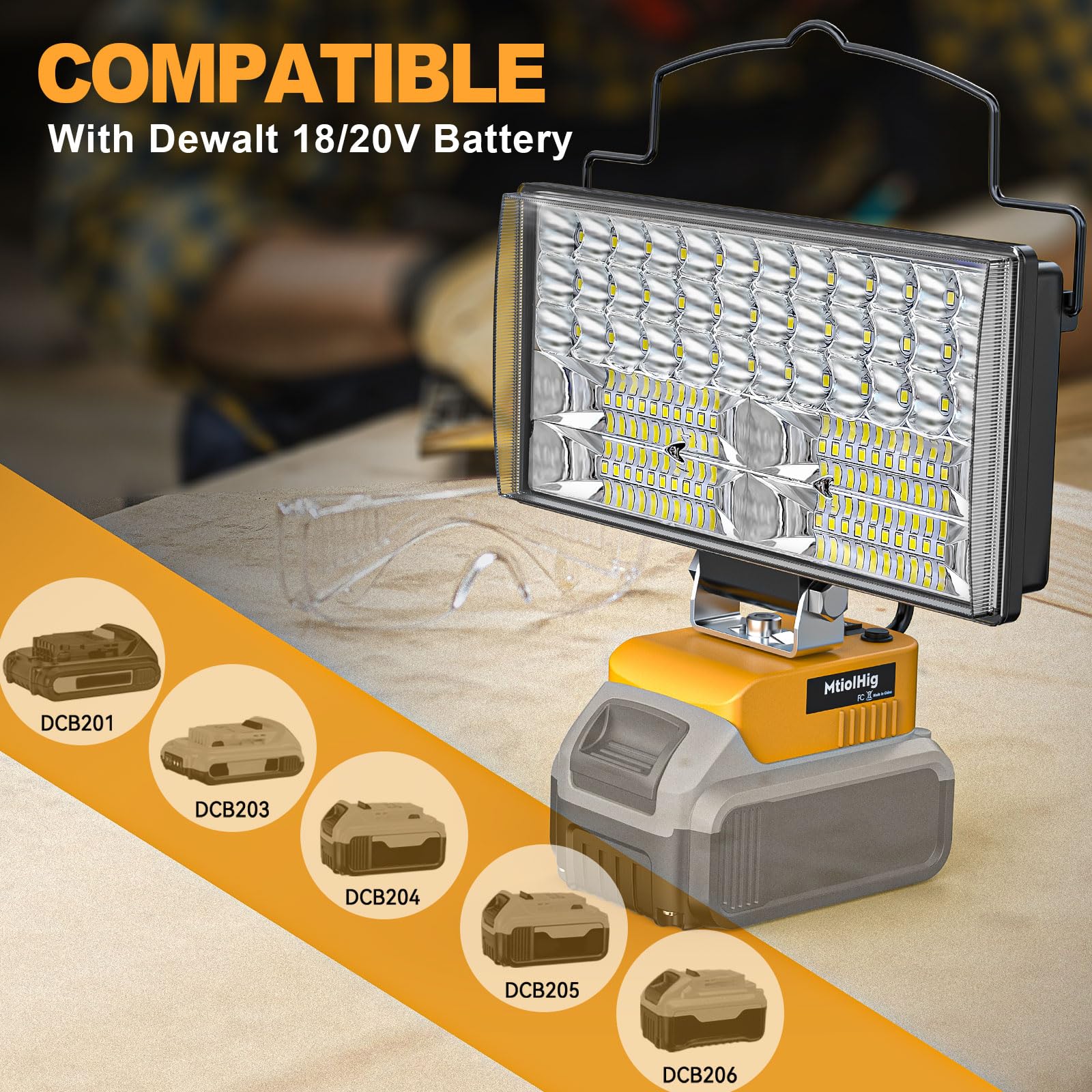 MtiolHig light ideal for camping and outdoor lighting