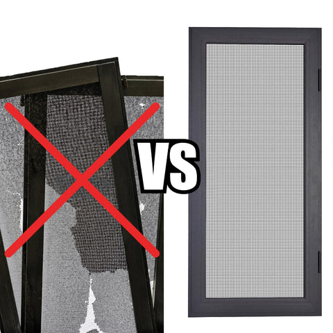 MTOUOCK corrosion-resistant fiberglass screen for long-lasting use