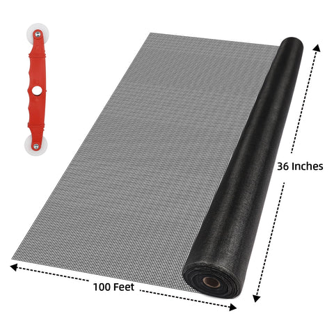 MTOUOCK easy-cut screen mesh for door screens