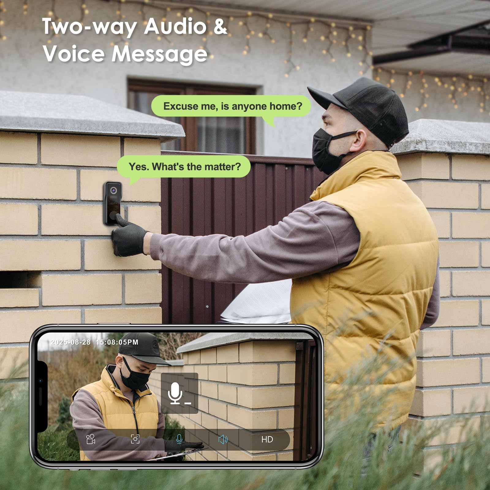MUBVIEW 2K night vision showcases clear door views.