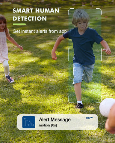 MUBVIEW PIR human detection highlighting precise movement at your entry.