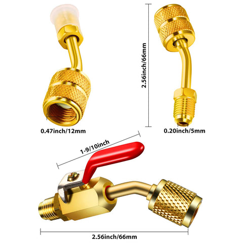 Mudder angled ball valve close-up shows quick tighten knurled nut for ease of use.