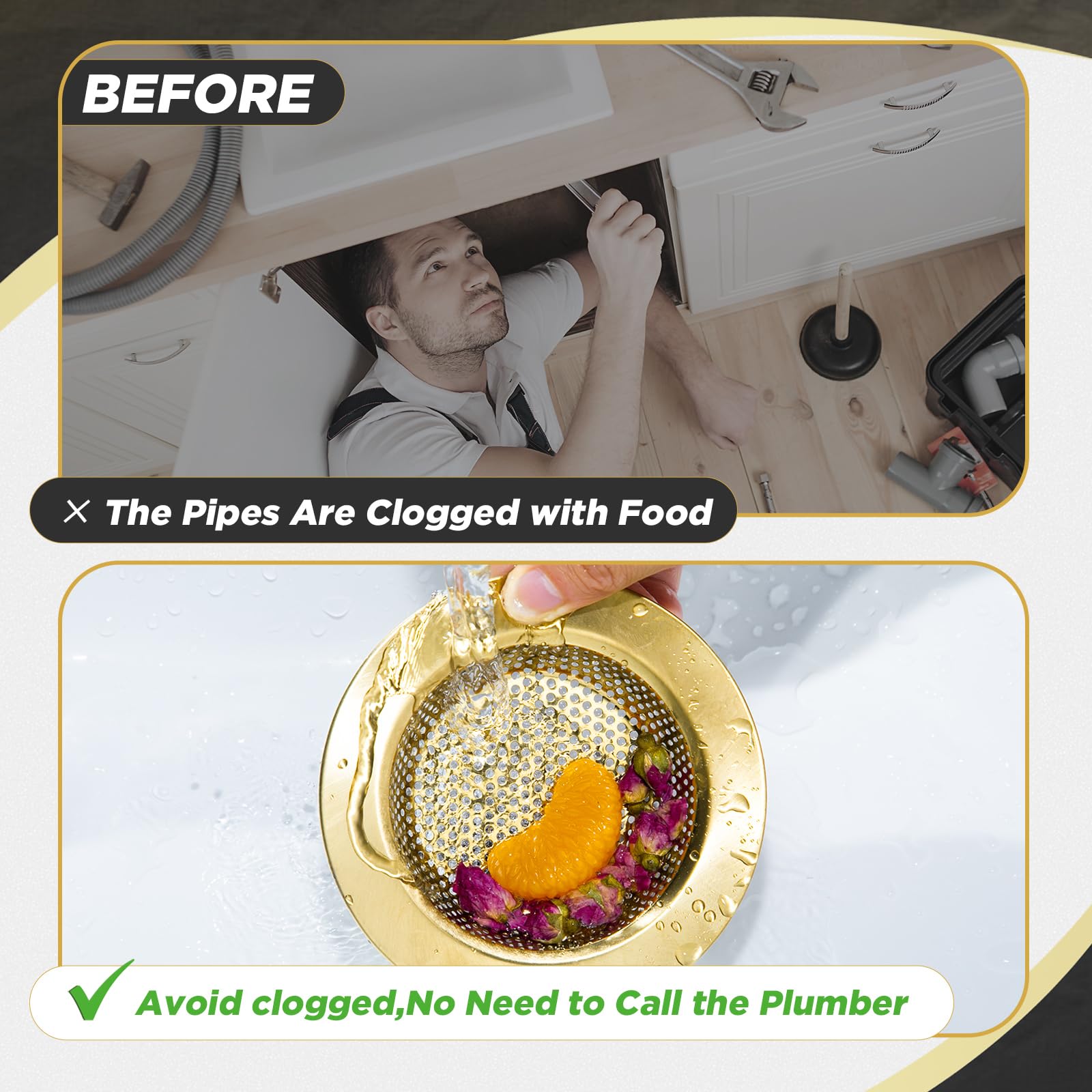 Mudder dishwasher-safe strainer cleans quickly after use