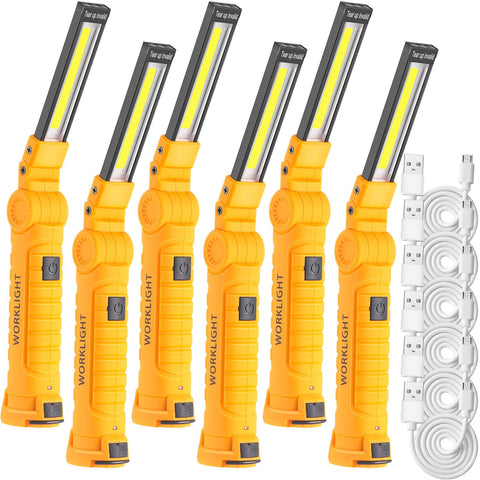 Mudder LED work flashlight with magnetic base for hands free repairs.