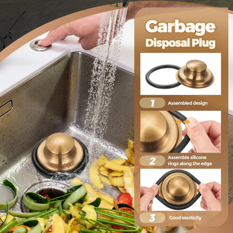Dishwasher-safe Mudder strainer set with champagne bronze finish for quick cleanup.