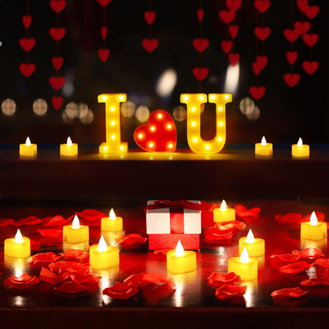 MUDEREK 16-inch I LOVE YOU foil balloons add a glamorous focal point