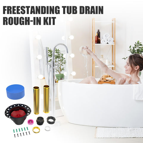 MUDGUD pvc-adapter-quick-install demonstrates easy, fast tub drain connections.