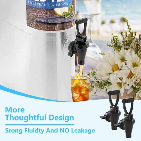 MUGLIO easy-install tea urn spigot for mess-free pouring