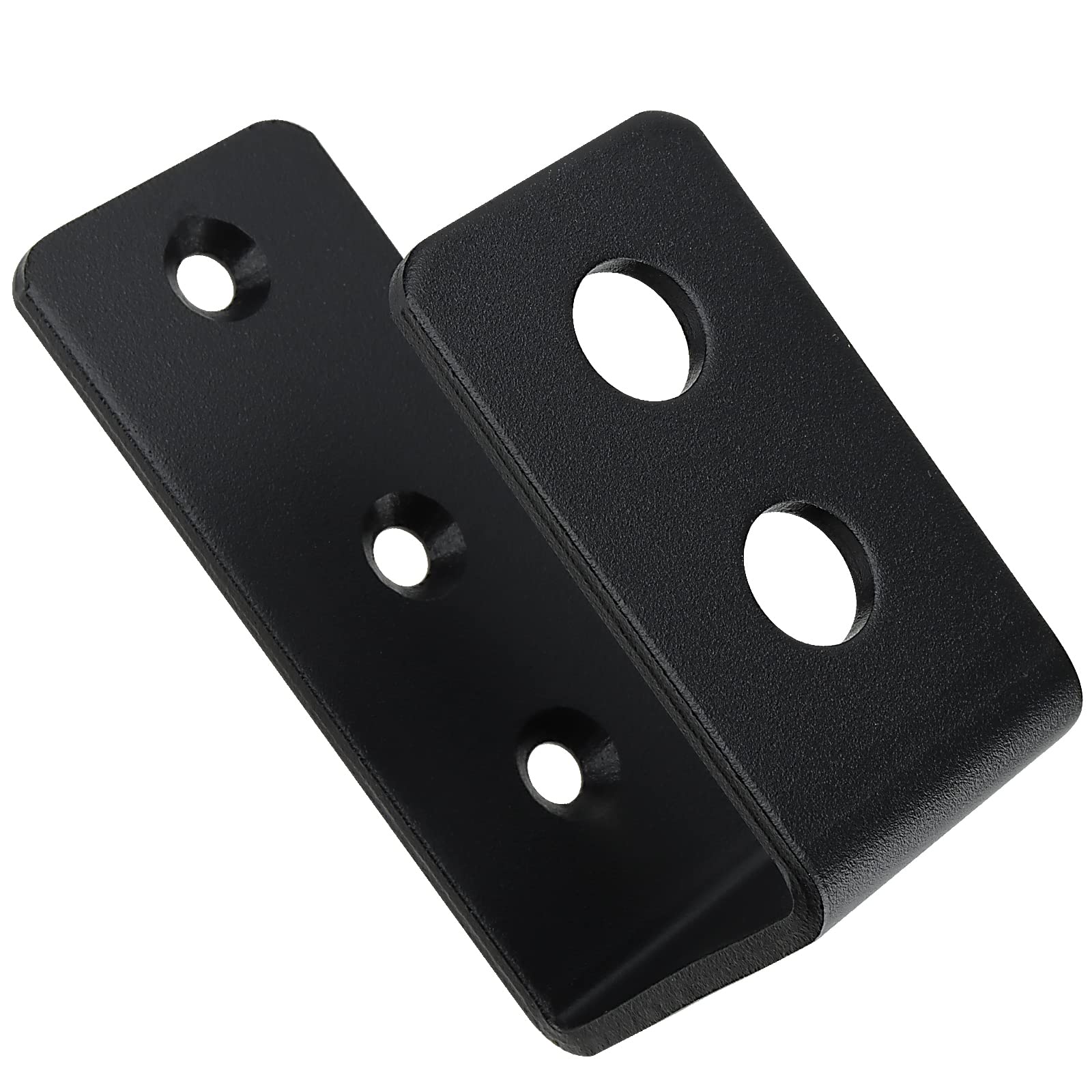 Barn door setup using MUKLEI 8-pack brackets for sturdy support