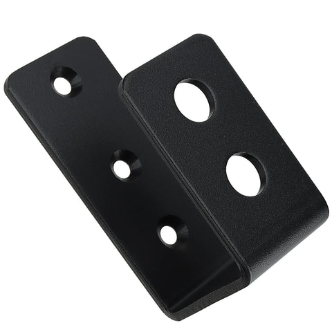 Barn door setup using MUKLEI 8-pack brackets for sturdy support