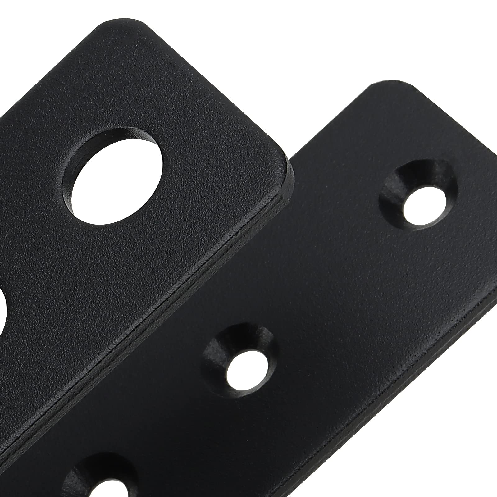 Rust-resistant black coating on MUKLEI brackets suitable for outdoor use