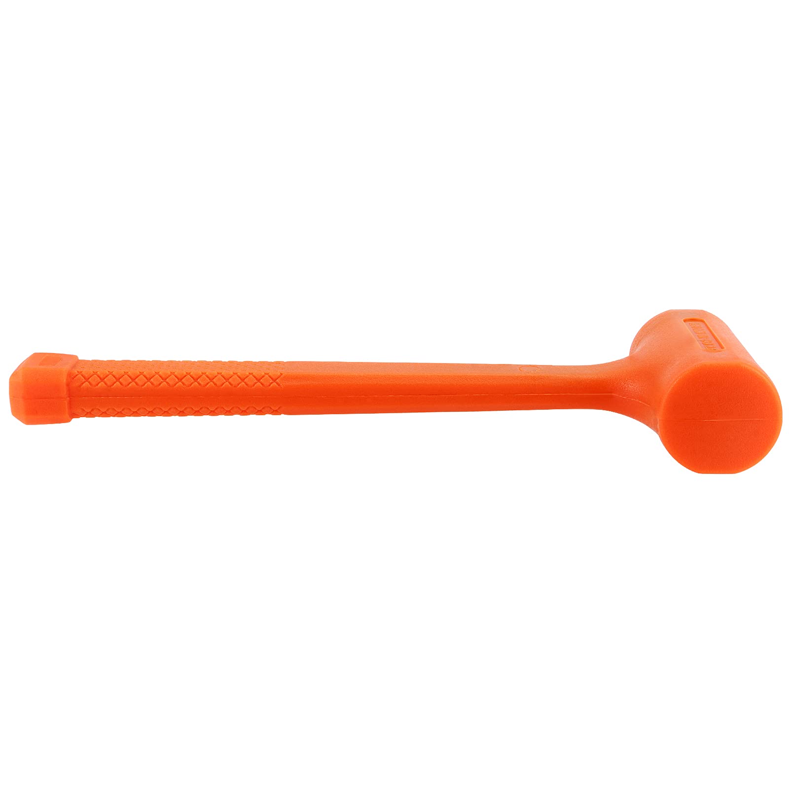 MUKLEI dead blow hammer in action, non-slip grip improves control.