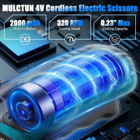 Mulctun safety guard and dual-switch start for controlled cutting