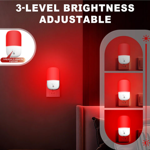 Mulikoya three-level brightness for late-night trips and gentle guidance