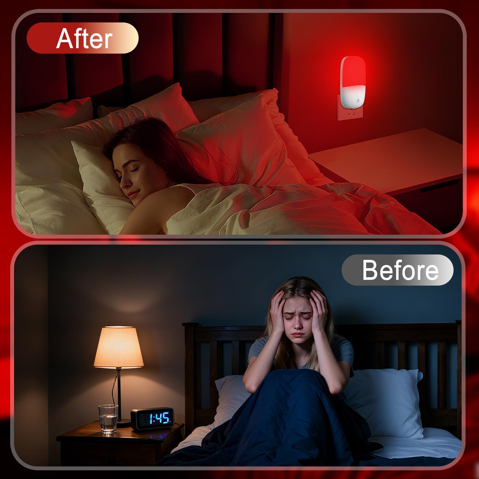 Mulikoya energy-saving LED night light reduces electricity use