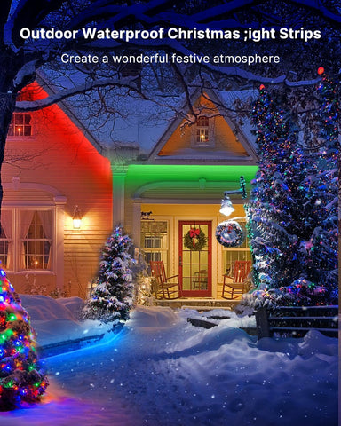 Mulivid IP65 waterproof casing protects LEDs from rain and splashes.
