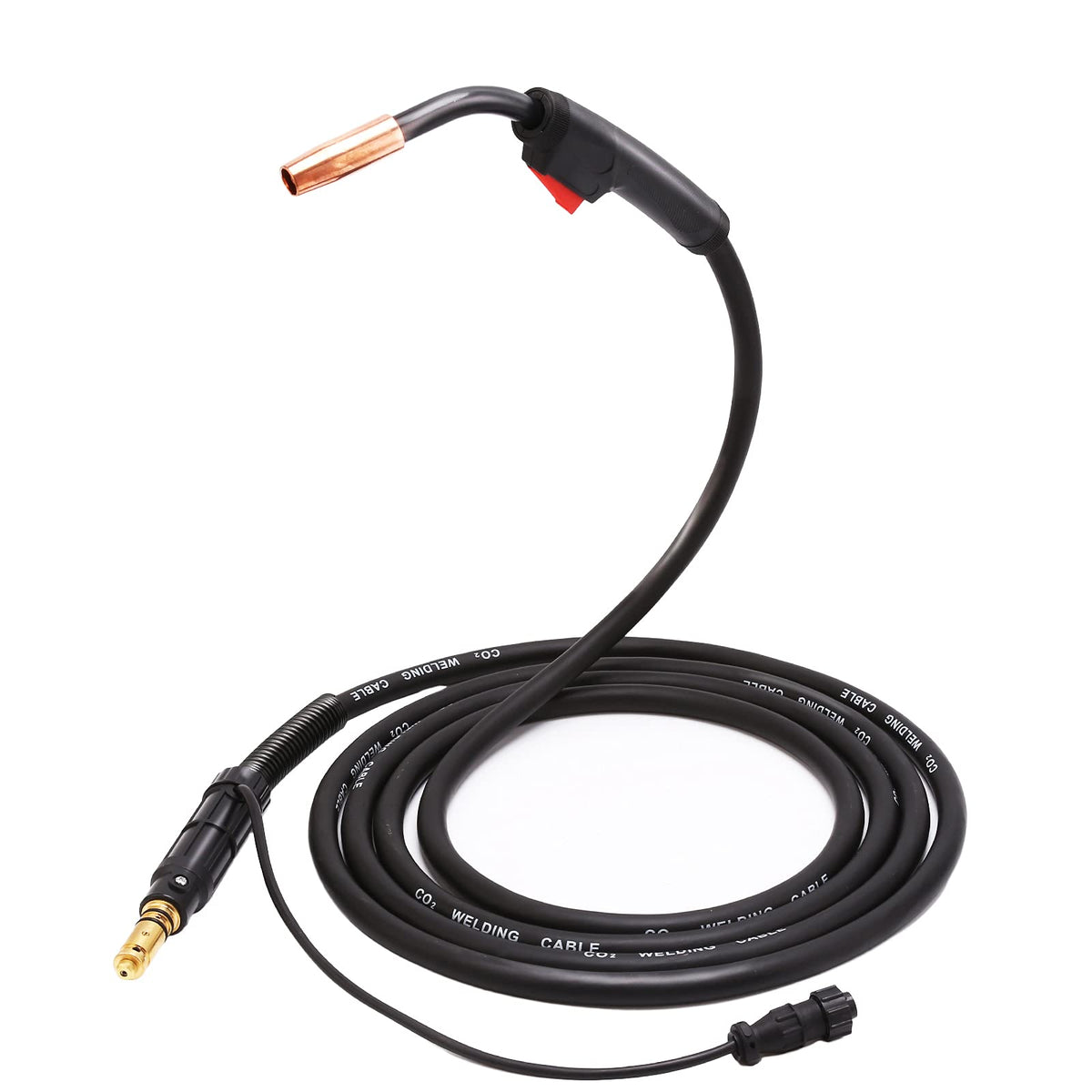 MULMART 15ft K530-6 MIG welding gun for Lincoln Magnum 100L, dependable for daily shop tasks.