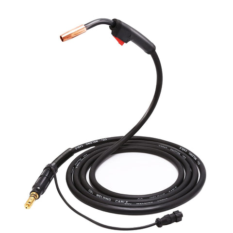 MULMART 15ft K530-6 MIG welding gun for Lincoln Magnum 100L, dependable for daily shop tasks.
