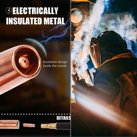 MULMART 15 ft gun features heat-resistant trigger for longer life under heavy use.