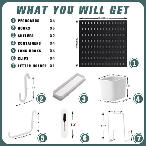 MULSAME letter holder helps sort mail and documents at a glance.