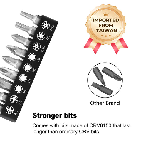 MULWARK 16-teeth reversible ratchet system enables smooth tightening and loosening.